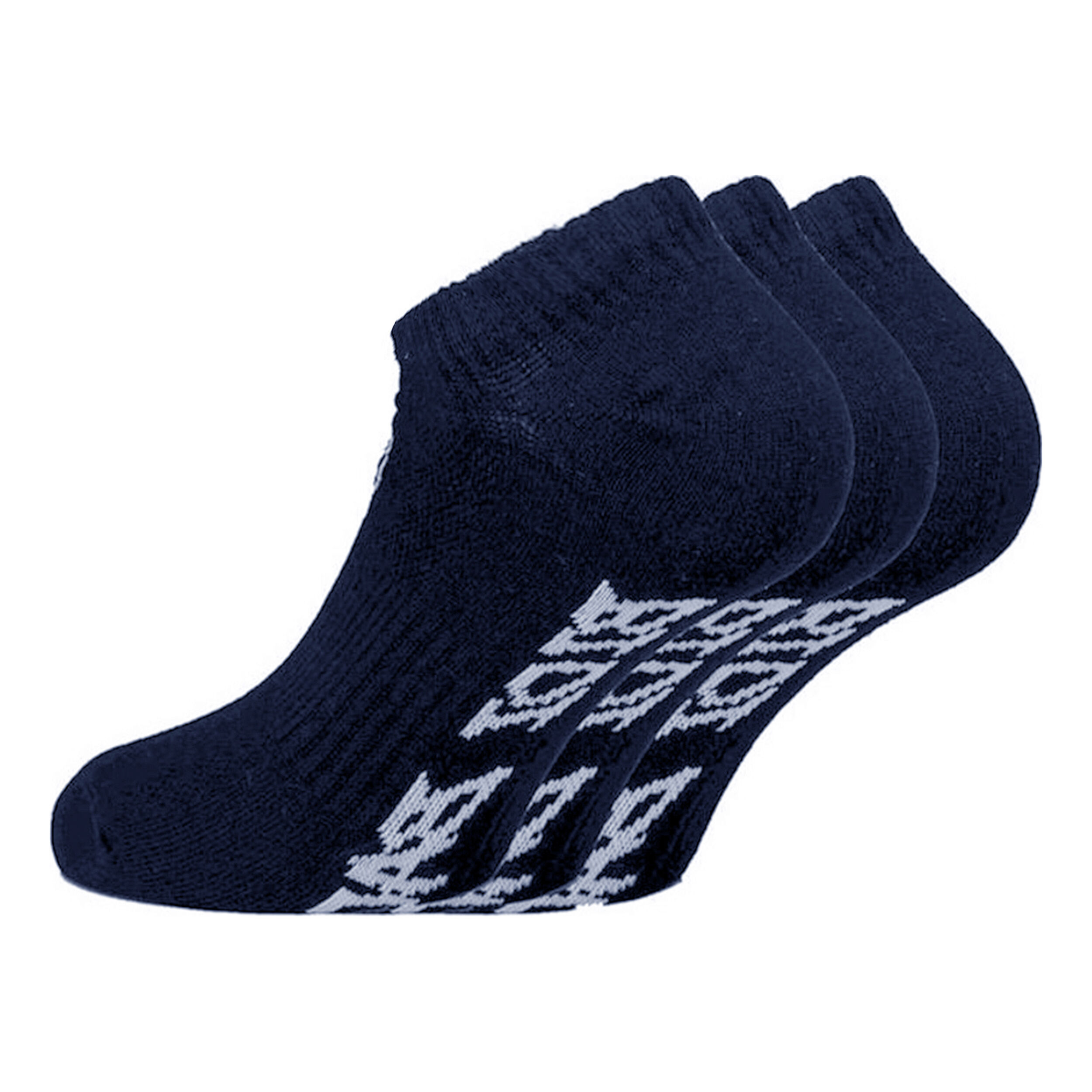 No Party No Show Move Tennissocken 3er Pack - Dunkelblau, Weiß