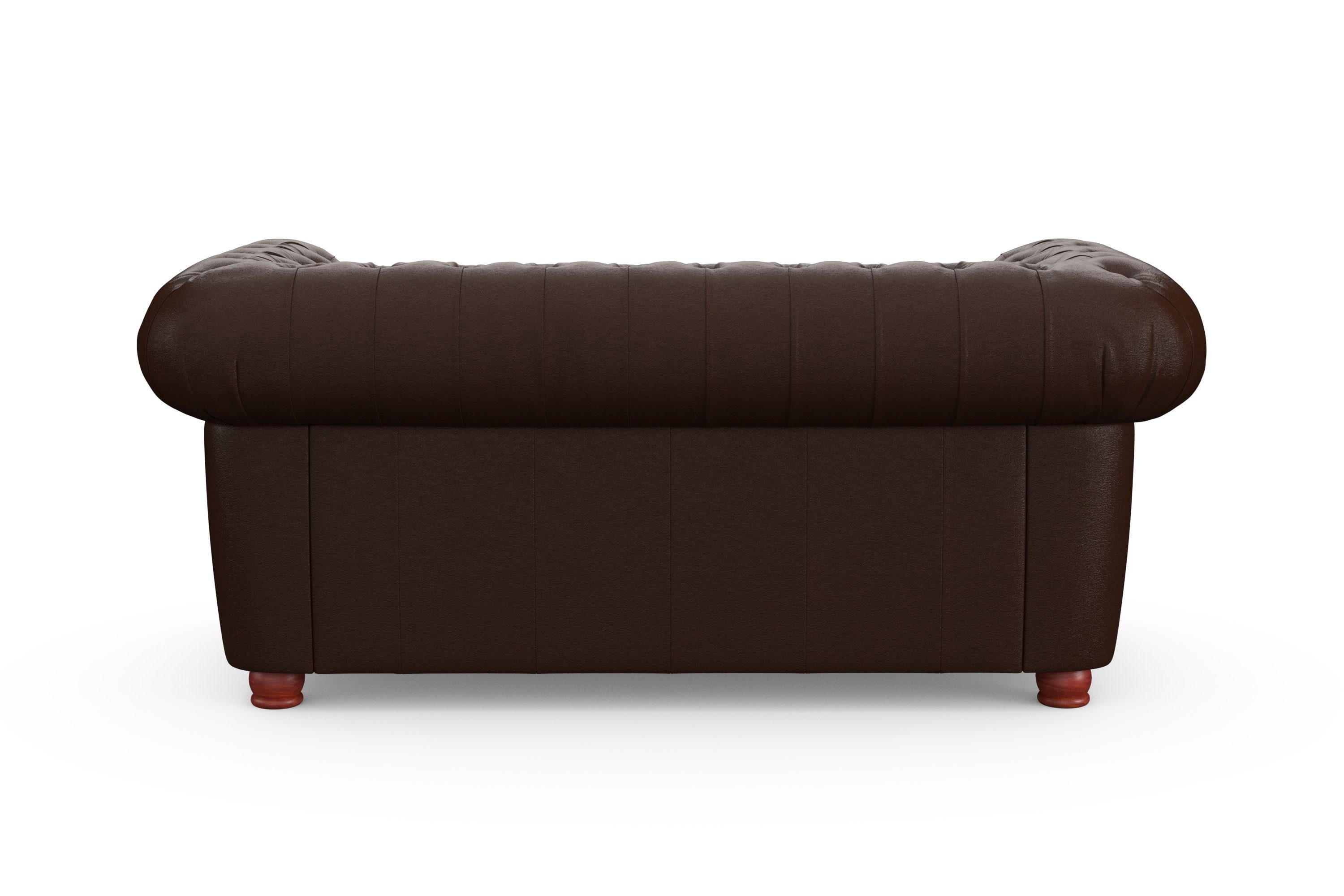 Max Winzer® Chesterfield-Sofa Kent, 2-Sitzer mit edler Knopfheftung, Breite 175 cm