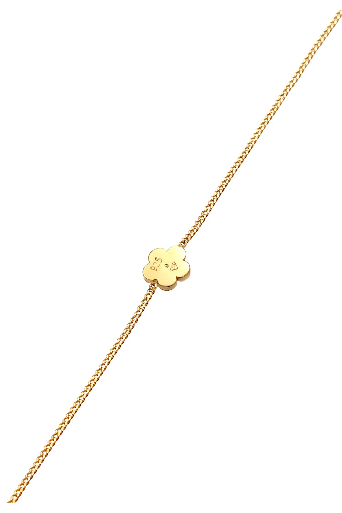 ELLI  Armband Kinder Blume Kristalle 925 Silber