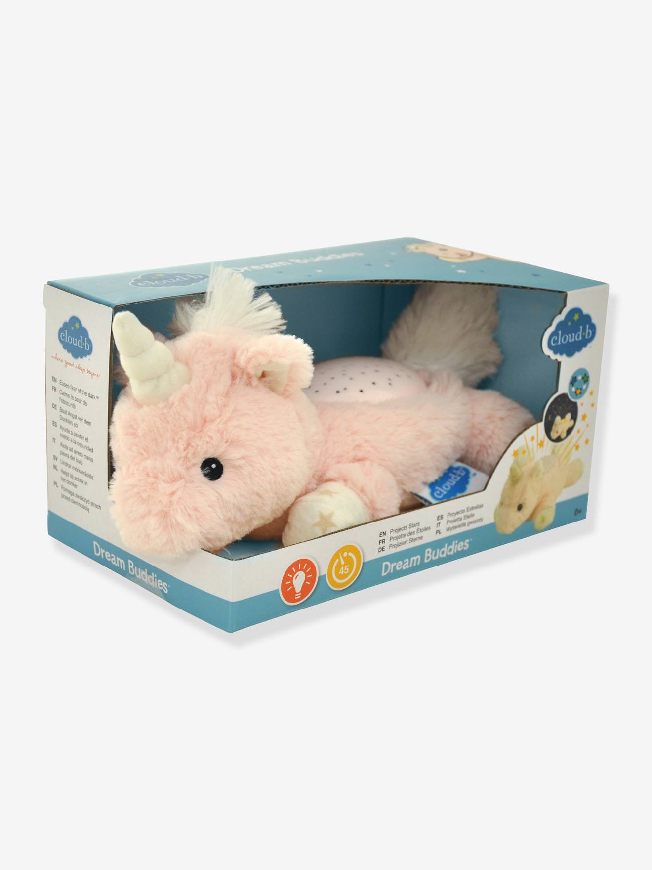 Veilleuse projecteur d’étoiles CLOUD B Mini Dreams Buddies patch puppy