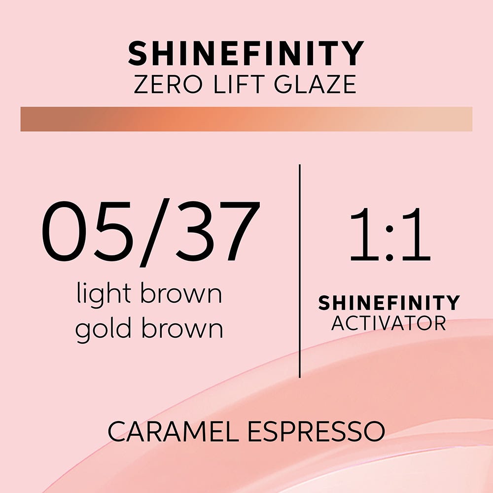 Wella Shinefinity Glaze Caramel Espresso 05/37 Haarfarbe 60 ml