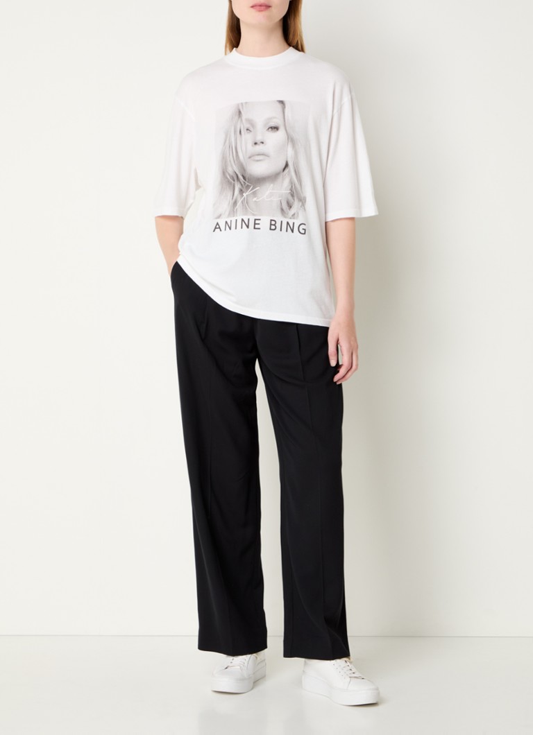 Anine Bing  Avi T-shirt met print