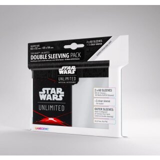 Star Wars: Unlimited Art Sleeves Double Sleeving Pack – Space Red (122)