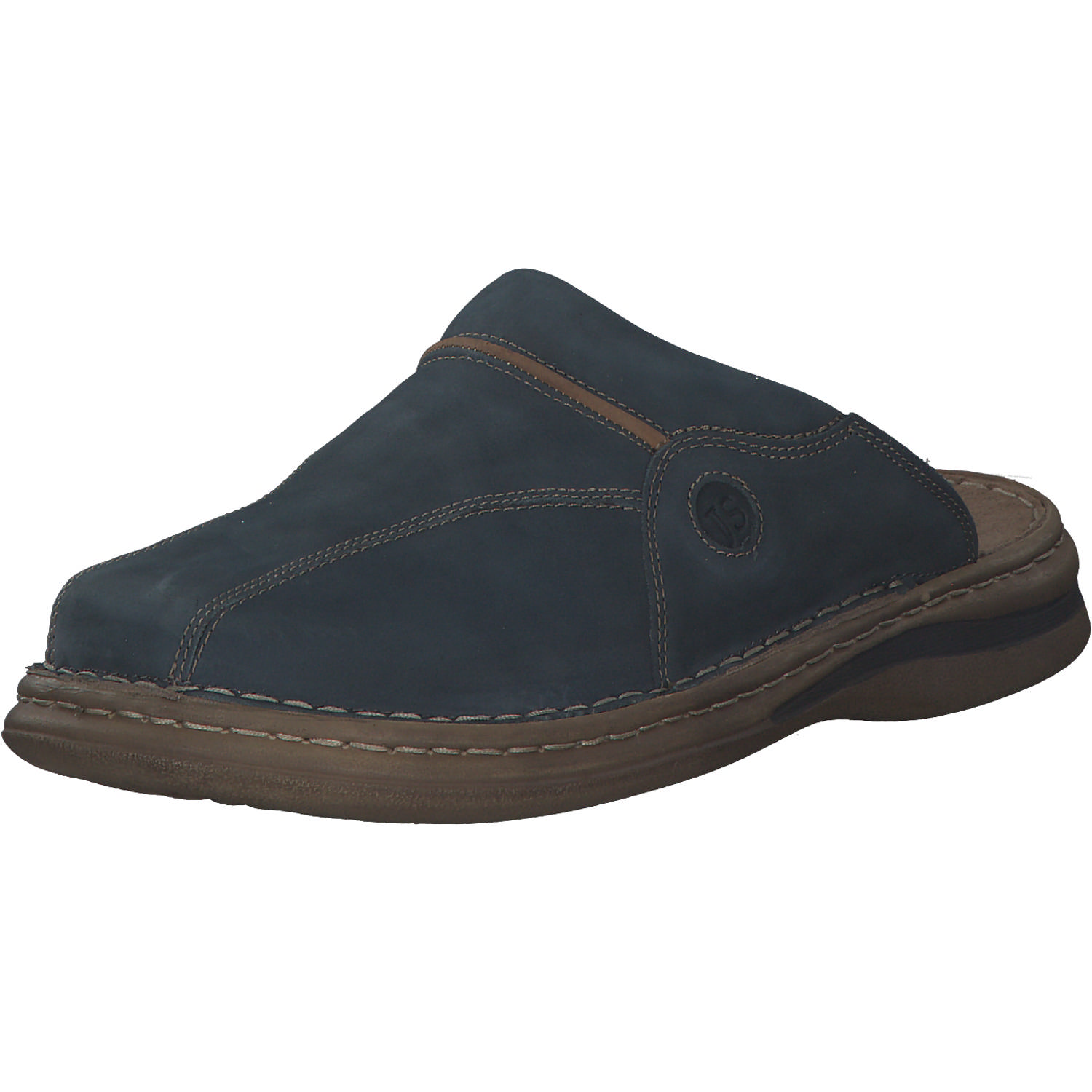 Josef Seibel Klaus 10999, Pantoletten, Herren, Blau/Grau