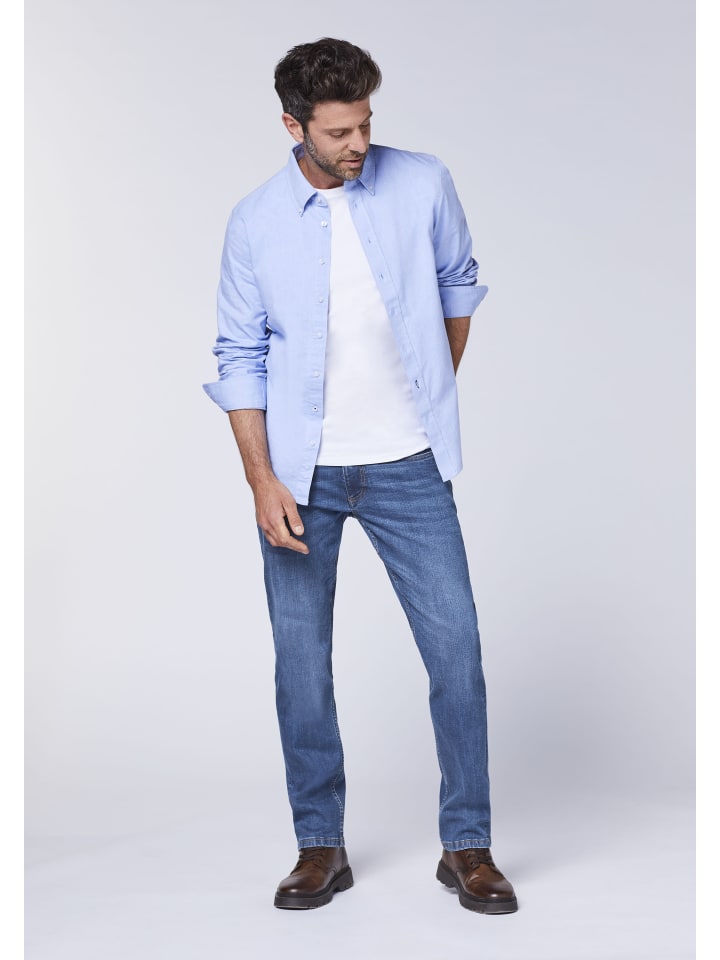 Oklahoma Jeans Jeans in Blau günstig kaufen