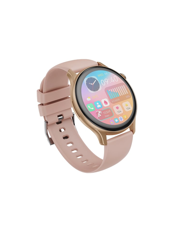 XO Smartwatch J6 Amoled - kompatibel mit Android und IOS in Rosegold günstig kaufen 1
