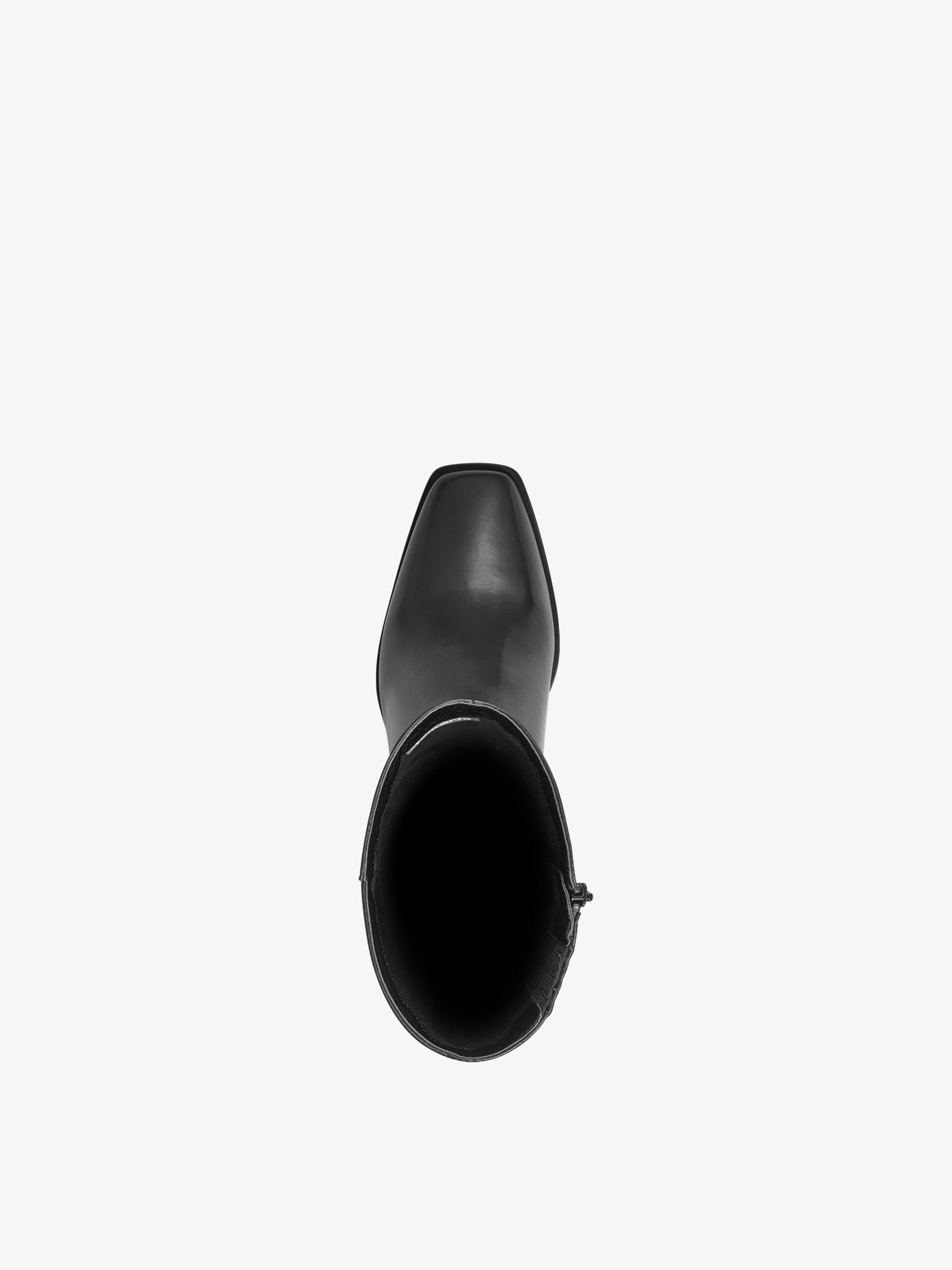 Bottes en cuir - noir