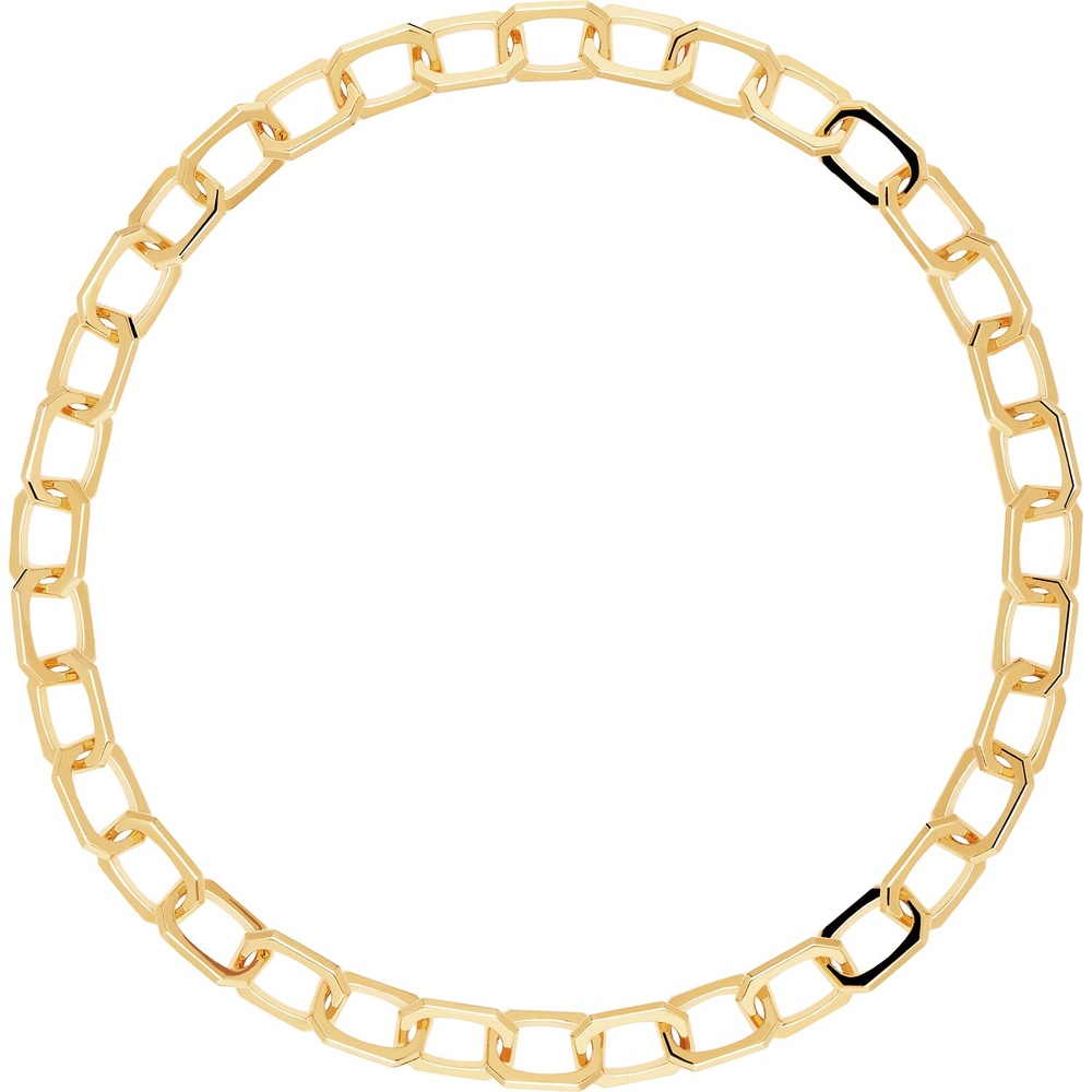 P D Paola Chaînette Laiton collier