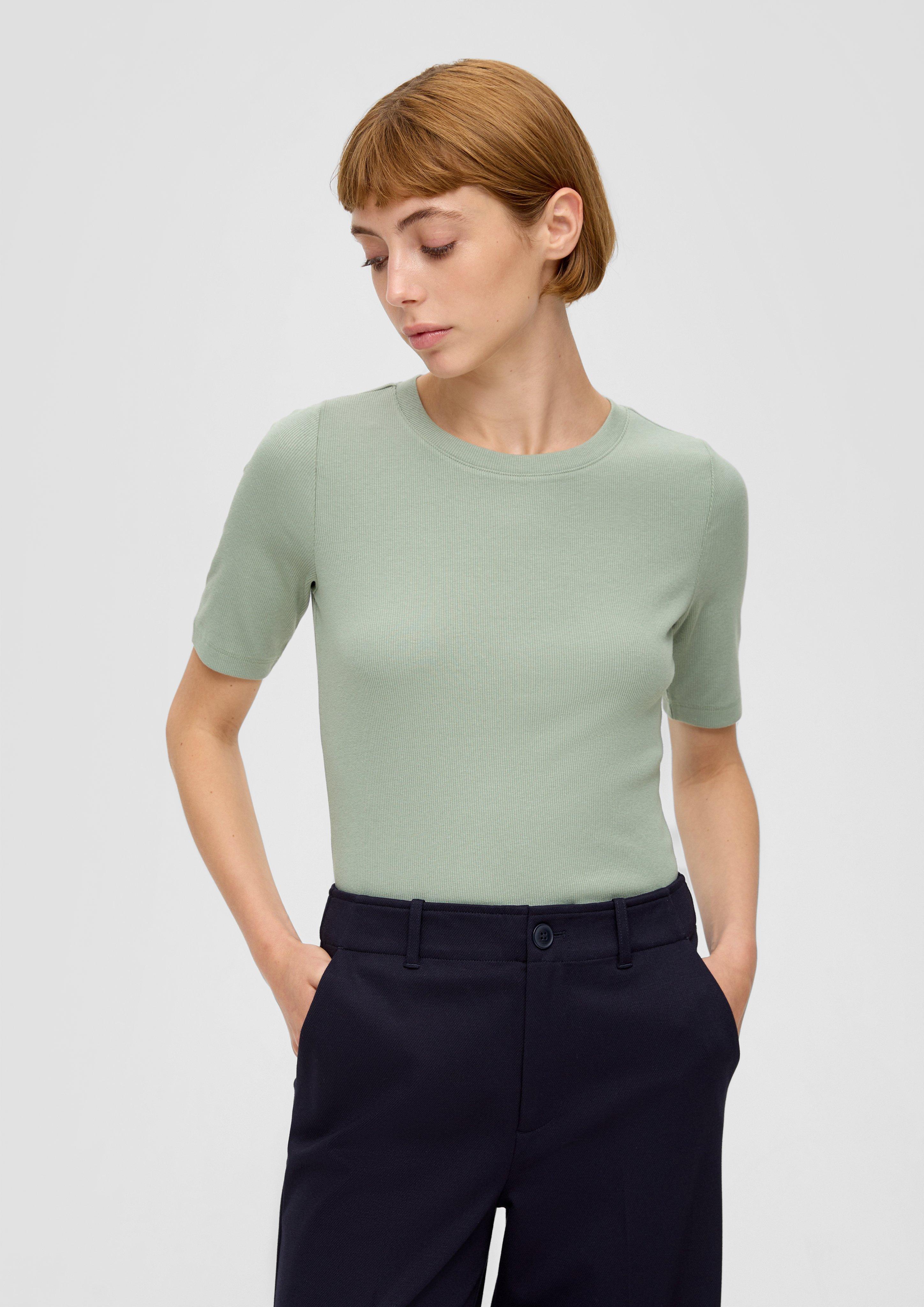 T-Shirt aus Baumwollstretch  2136194-7210