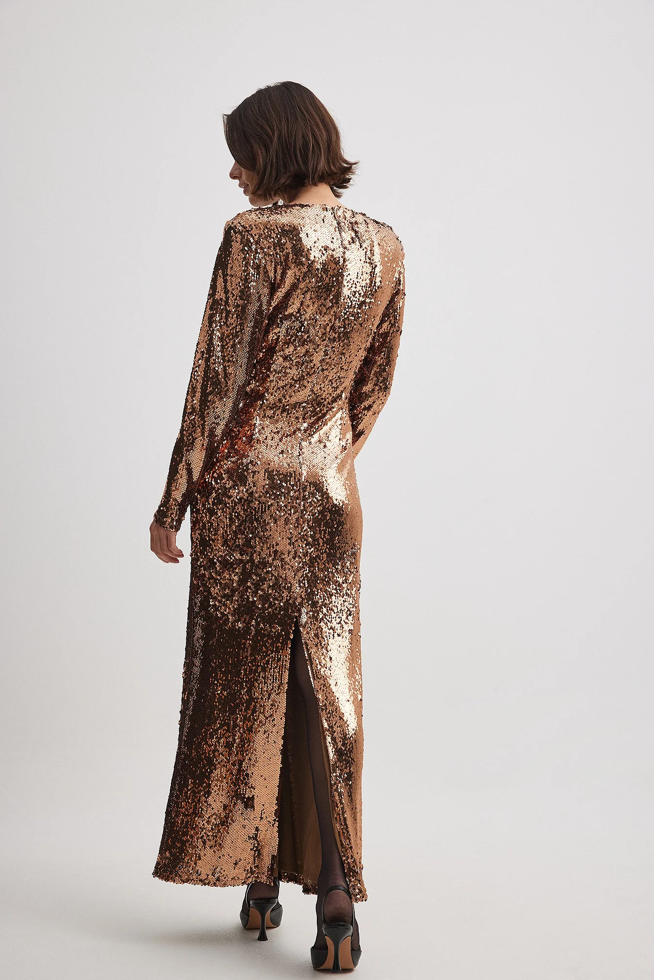 Sequin Maxi Dress