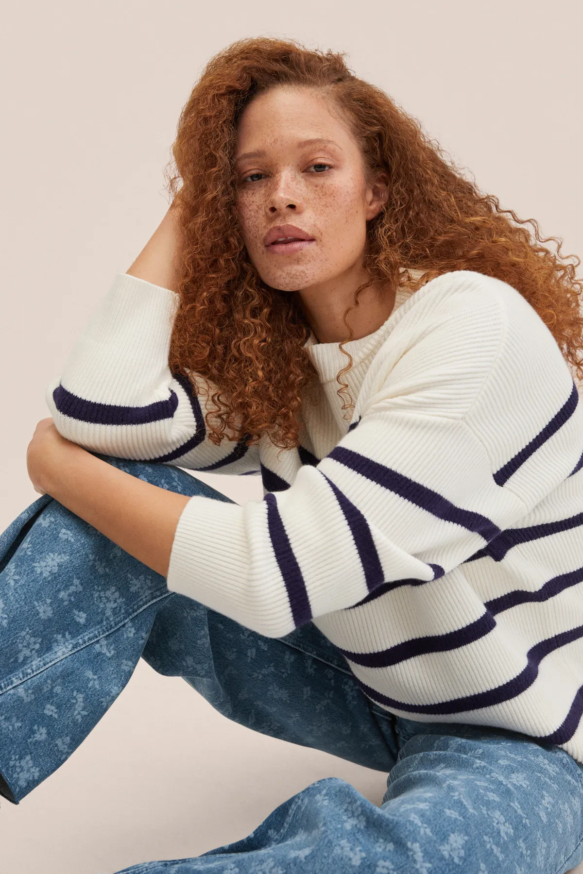 MANGO  Jeans - Blau - Wide Leg