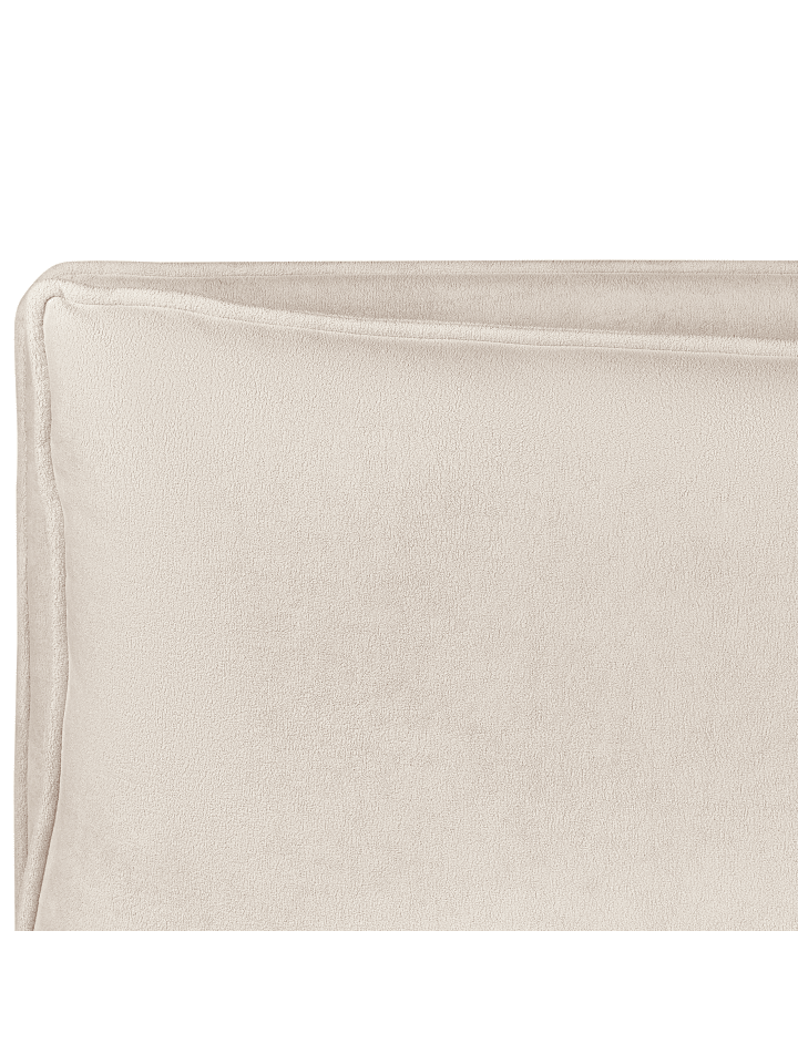 Beliani Doppelbett BAJONNA in Beige - (W) 204 x (H) 102 x (L) 235 cm günstig kaufen onesize