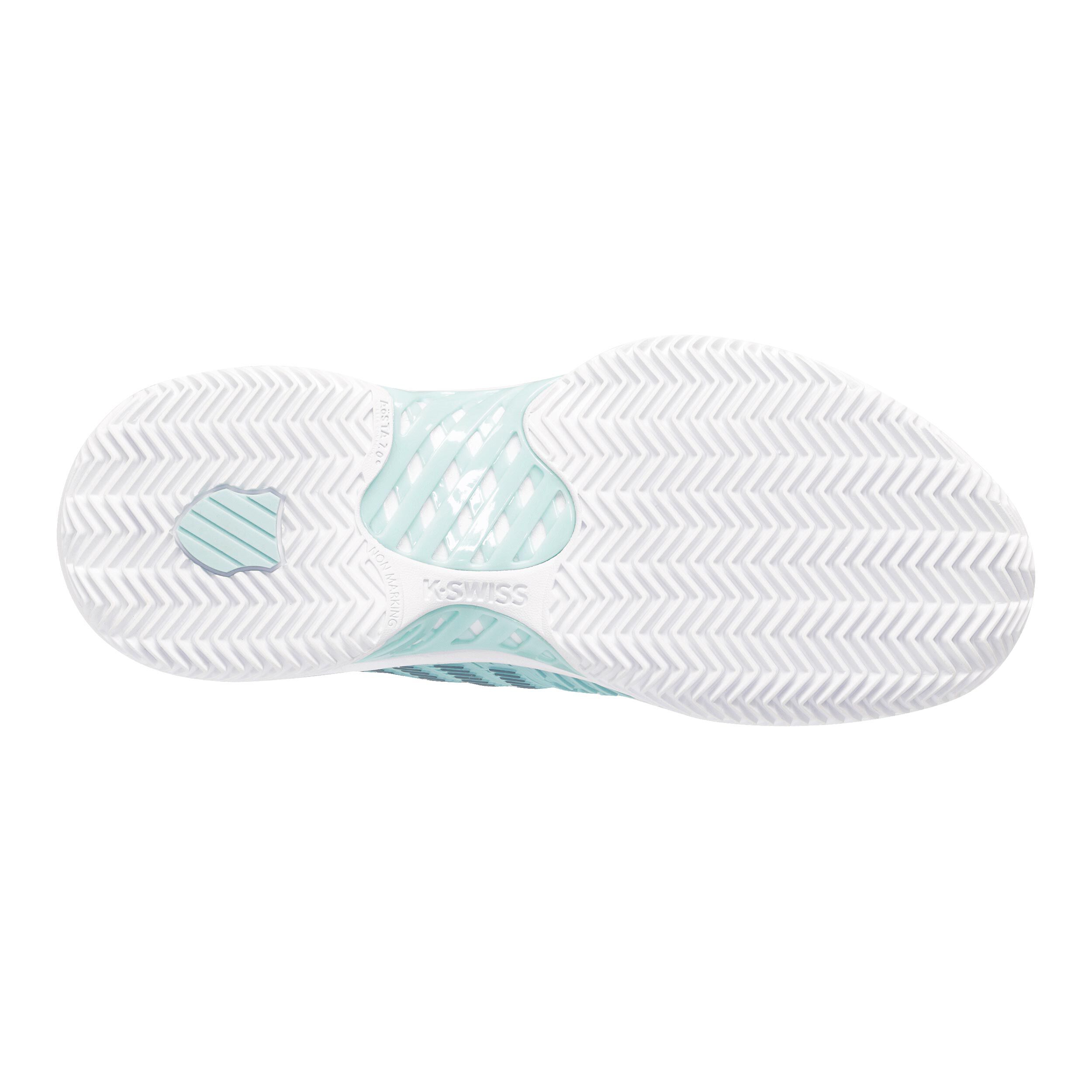 Hypercourt Supreme Sandplatzschuh Damen - Hellblau, Weiß