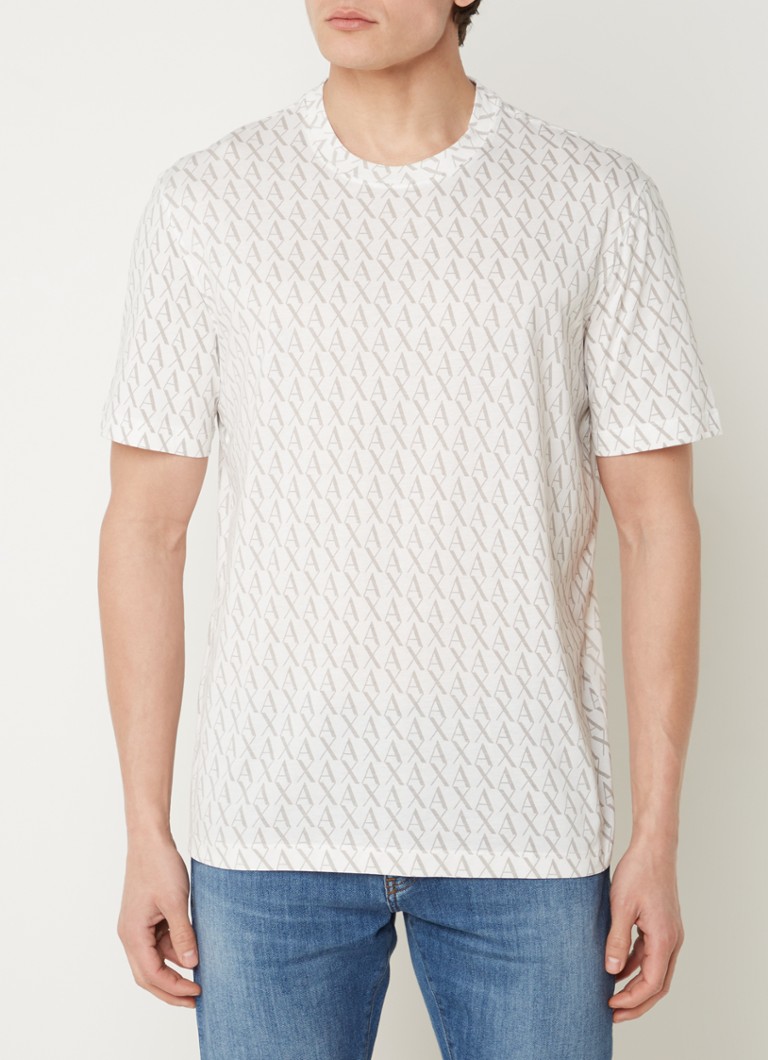 Tricou Armani Exchange cu logo imprimat