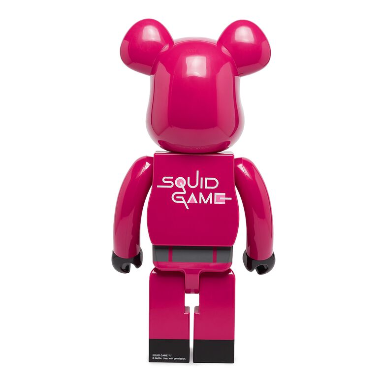 Medicom Bearbrick Squid Game Guard △ 1000% multicolor