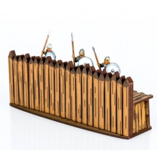 28mm Straight Palisade Wall