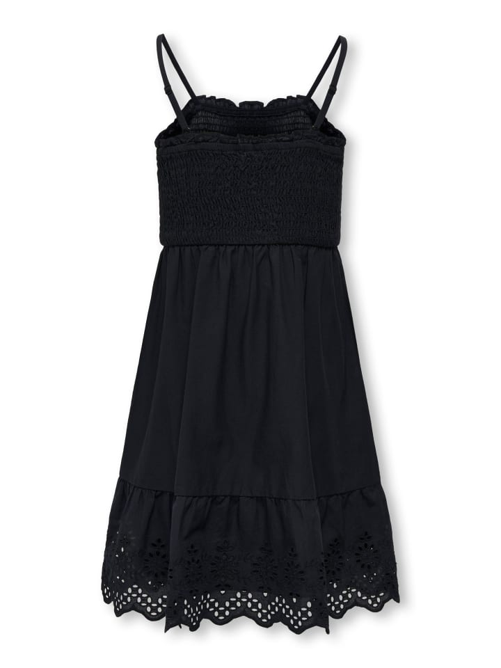 KIDS ONLY Sommerkleid KOGLOU LIFE EMB SMOCK DRESS in black günstig kaufen
