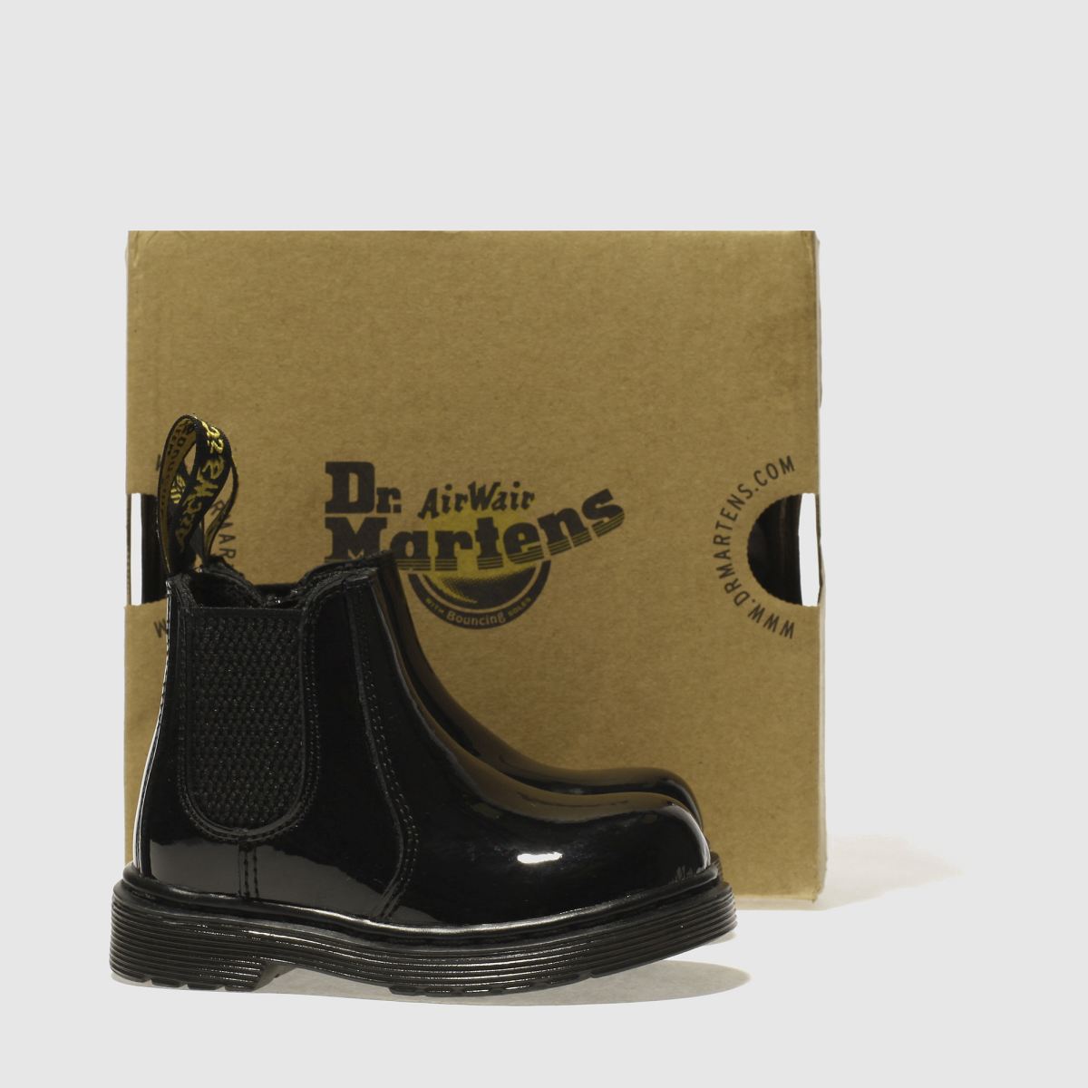 Dr. Martens fekete 2976 Lány Kisgyermek Csizma