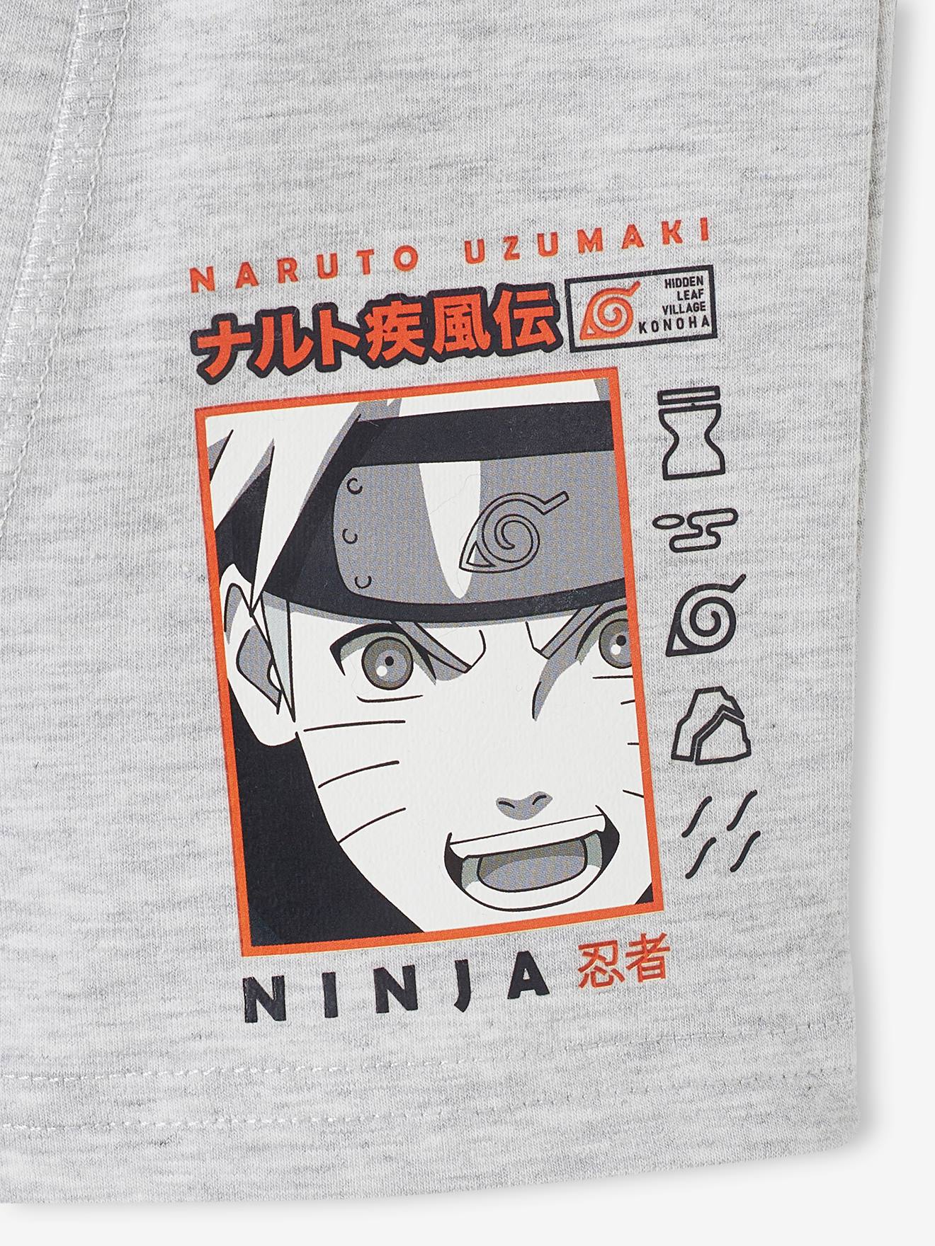 Naruto 3er-Pack Jungen Boxershorts NARUTO UZUMAKI - mintgrün