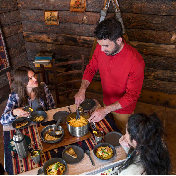 ADVENTURE BASE CAMP COOK SET - Geschirrset