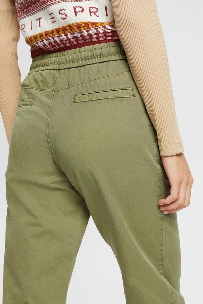 Hose mit Kordelzugbund aus Pima Baumwolle