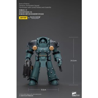 Warhammer The Horus Heresy Actionfigur 1/18 Tartaros Terminator Squad Terminator With Combi-Bolter And Chainfist 12 cm
