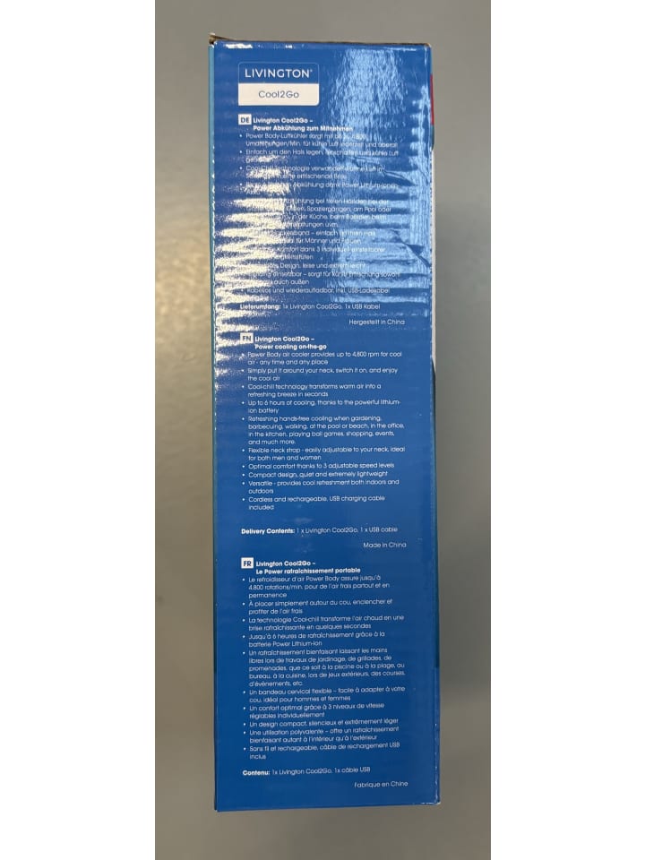 Livington Ventilator Cool2Go in Ohne Farben günstig kaufen onesize