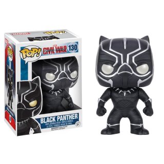Captain America Civil War POP! Vinyl Wackelkopf Black Panther 10 cm
