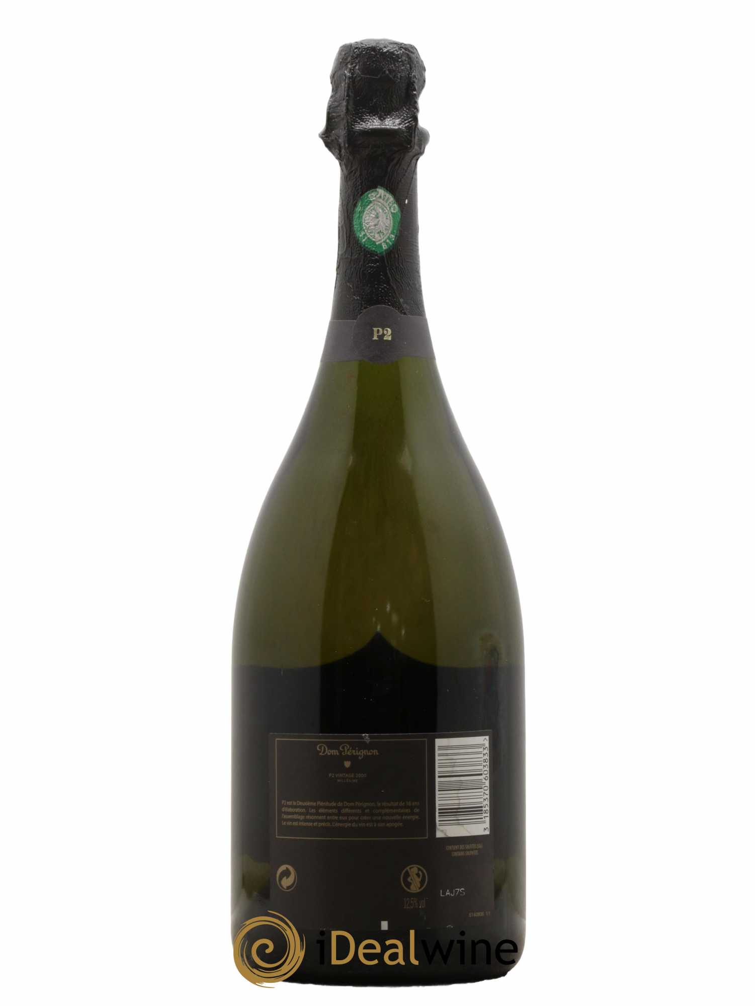 2eme Plenitude (P2) Dom Pérignon  2000 - Lot de 1 Bouteille