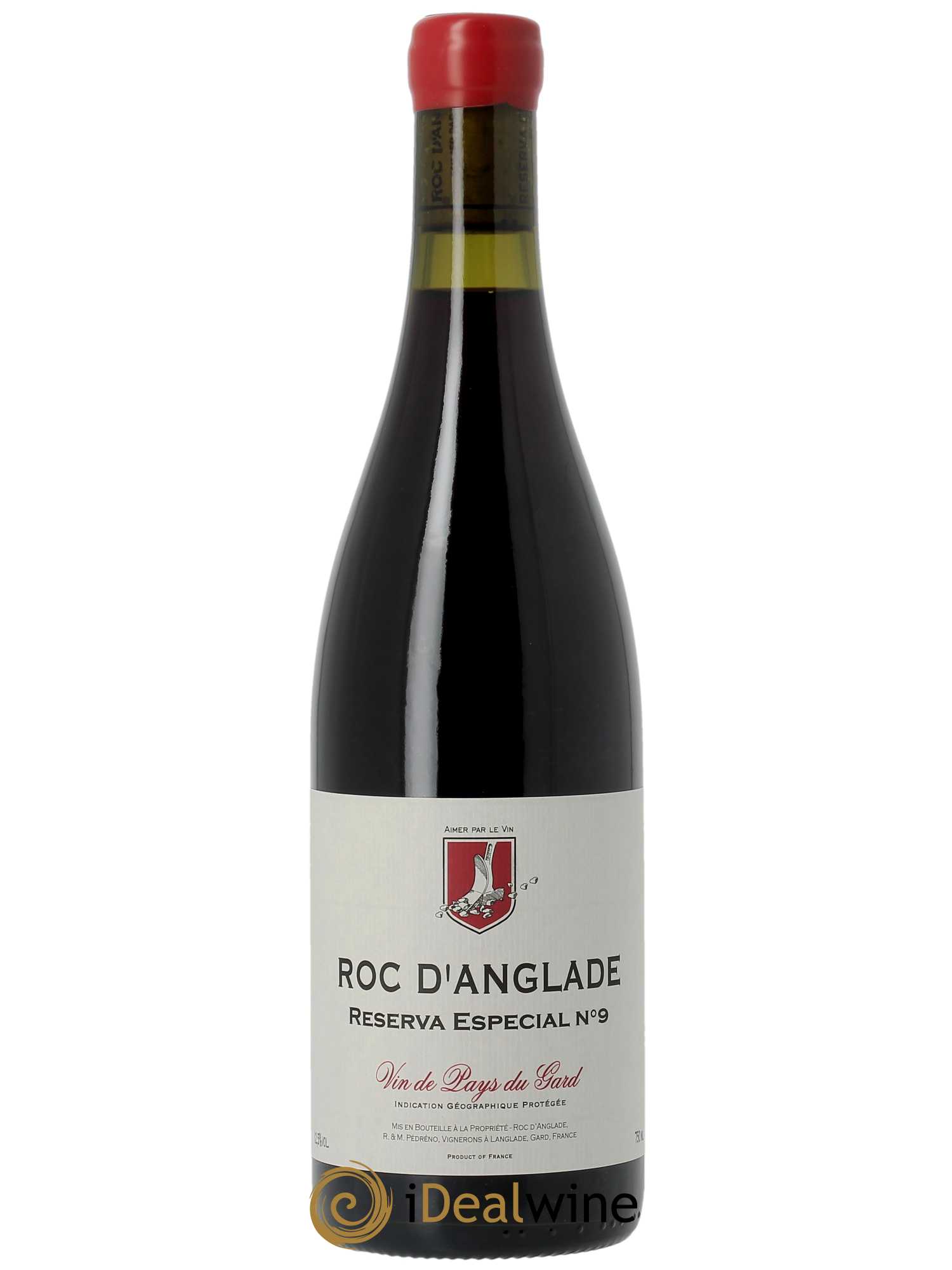IGP Pays du Gard Roc d'Anglade Réserva Especial N°9 Rémy Pédréno   - Lot de 1 Bouteille