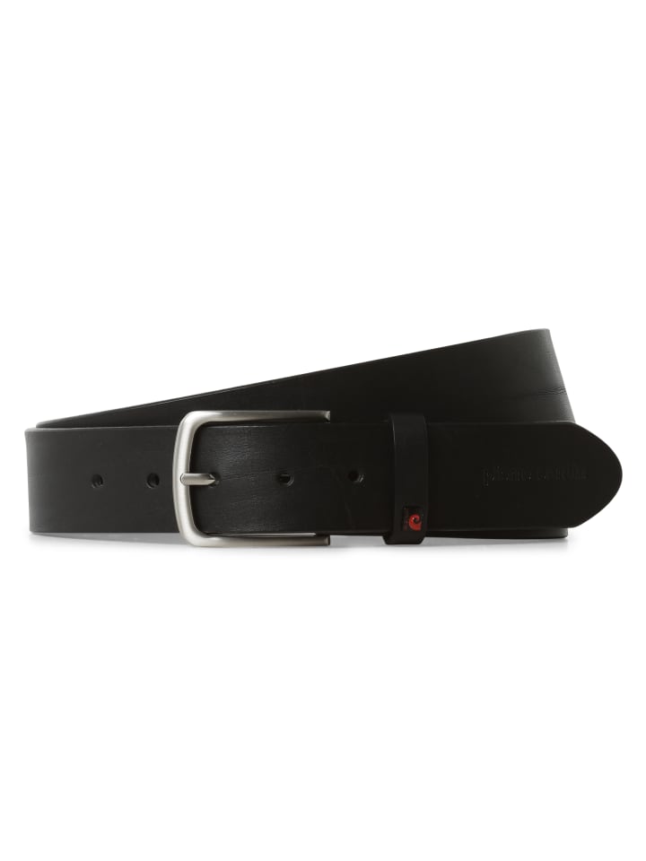 Pierre Cardin Ledergürtel in schwarz - 0002 günstig kaufen