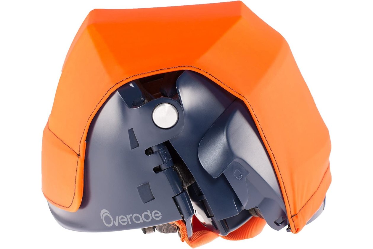 OVERADE Helmu00fcberzug fu00fcr Plixi Fit Falthelm Orange