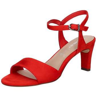 Tamaris Sandale in rot
