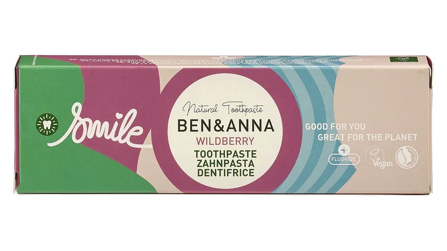 BEN&ANNA Zahnpasta Wild Berry 75 ml