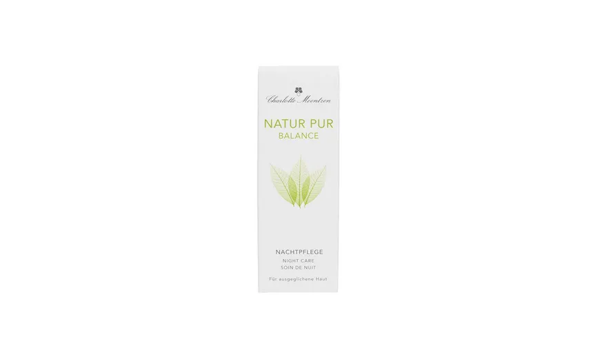 Charlotte Meentzen NATUR PUR BALANCE Nachtpflege 50 ml