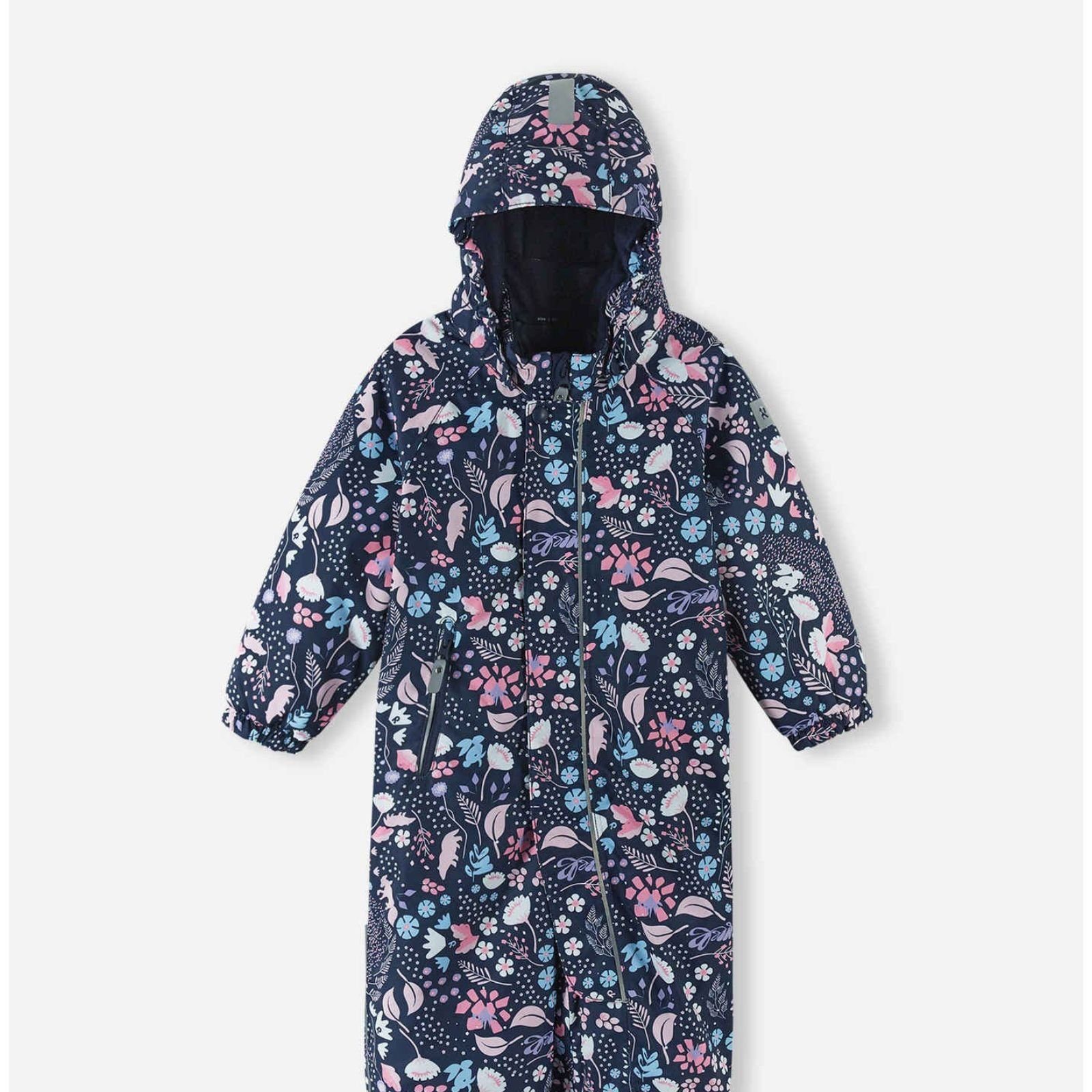 reima Schneeoverall Reima Puhuri Navy Rose Schneeanzug Overall Winteranzug Kinder Overall