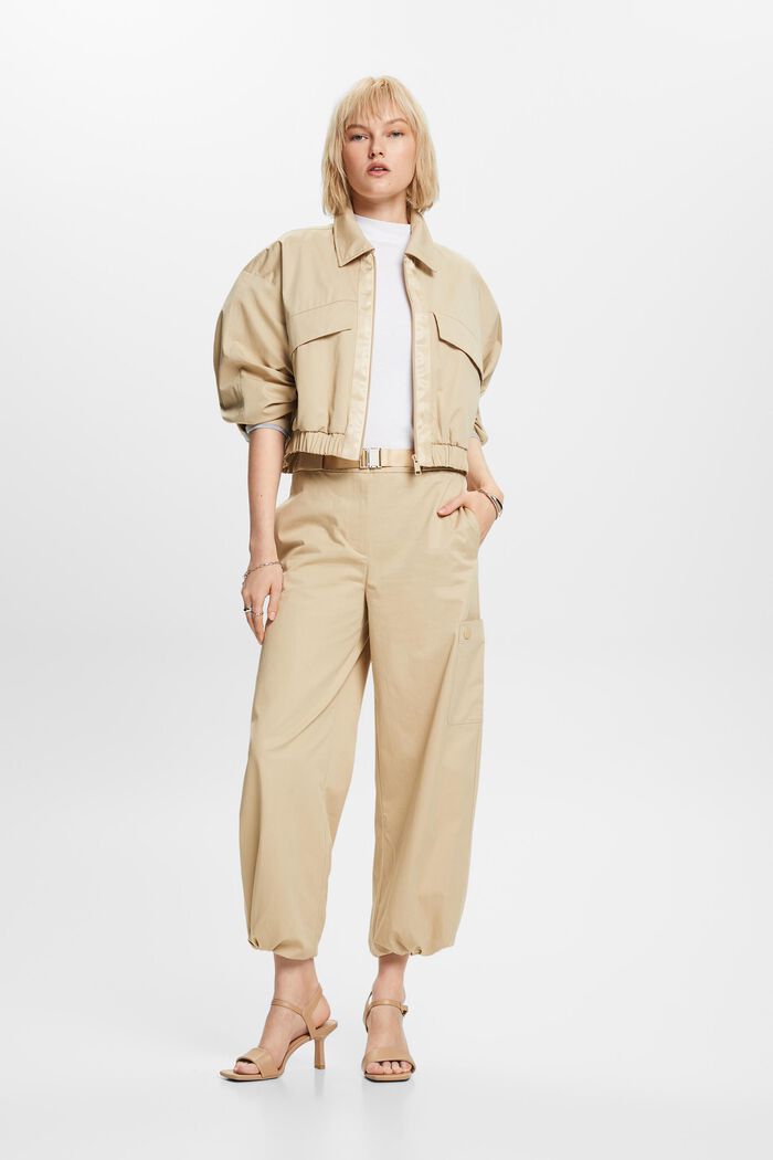 Jacke aus Baumwolltwill