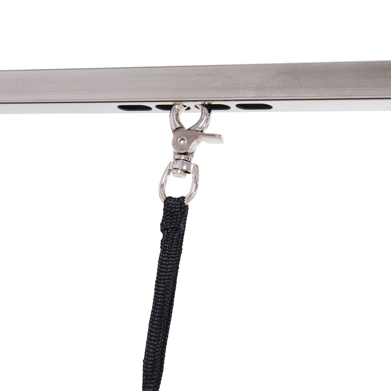 PawHut Trimmtisch Tierpflegetisch Schertisch Pflegetisch mit Unterkorb für Hunde höhenverstellbar klappbar Edelstahl Metall Blau 107 x 60 x 170 cm