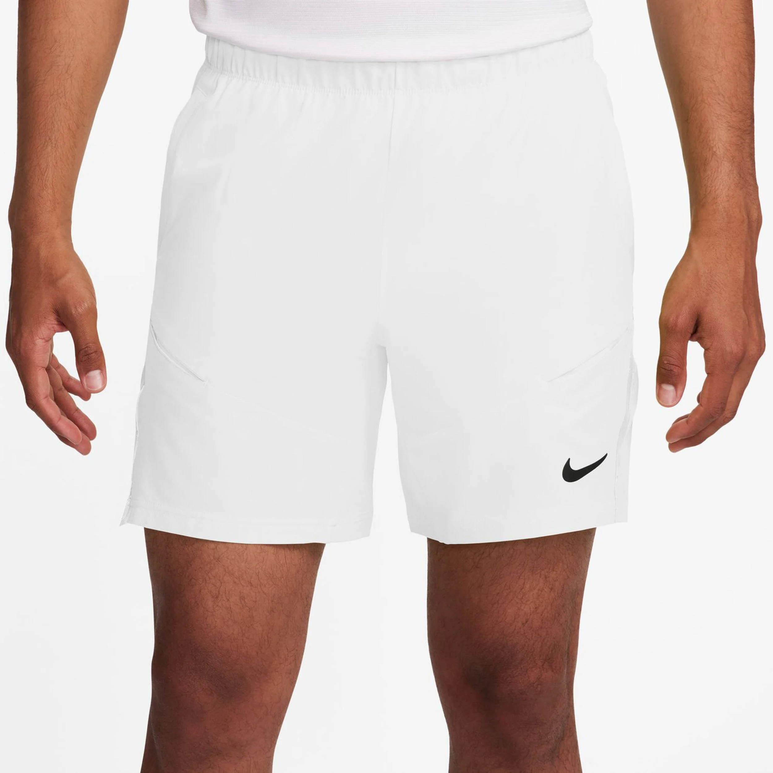 Court Dri-Fit Advantage 7in Shorts Herren - Weiß