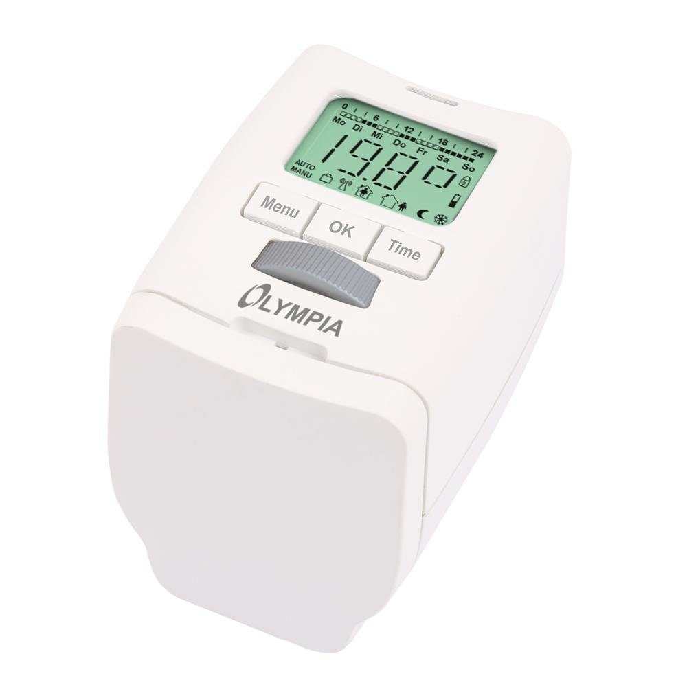OLYMPIA OFFICE Heizkörperthermostat HT 430-22, Heizungsregeler, Thermostat, digital, elektronisch, programmierbar