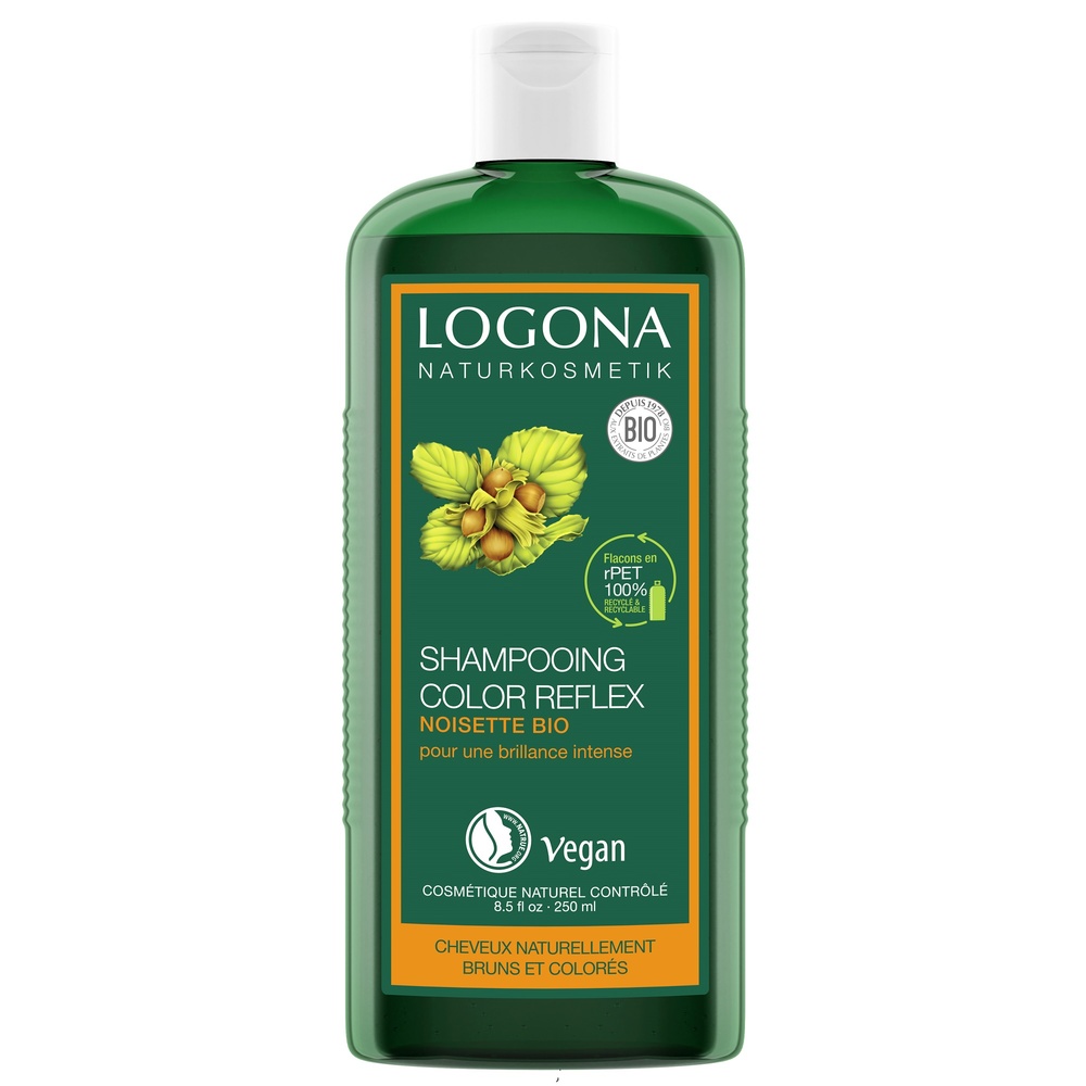 logona Shampooing color reflex à la noisette 250ml Shampooings