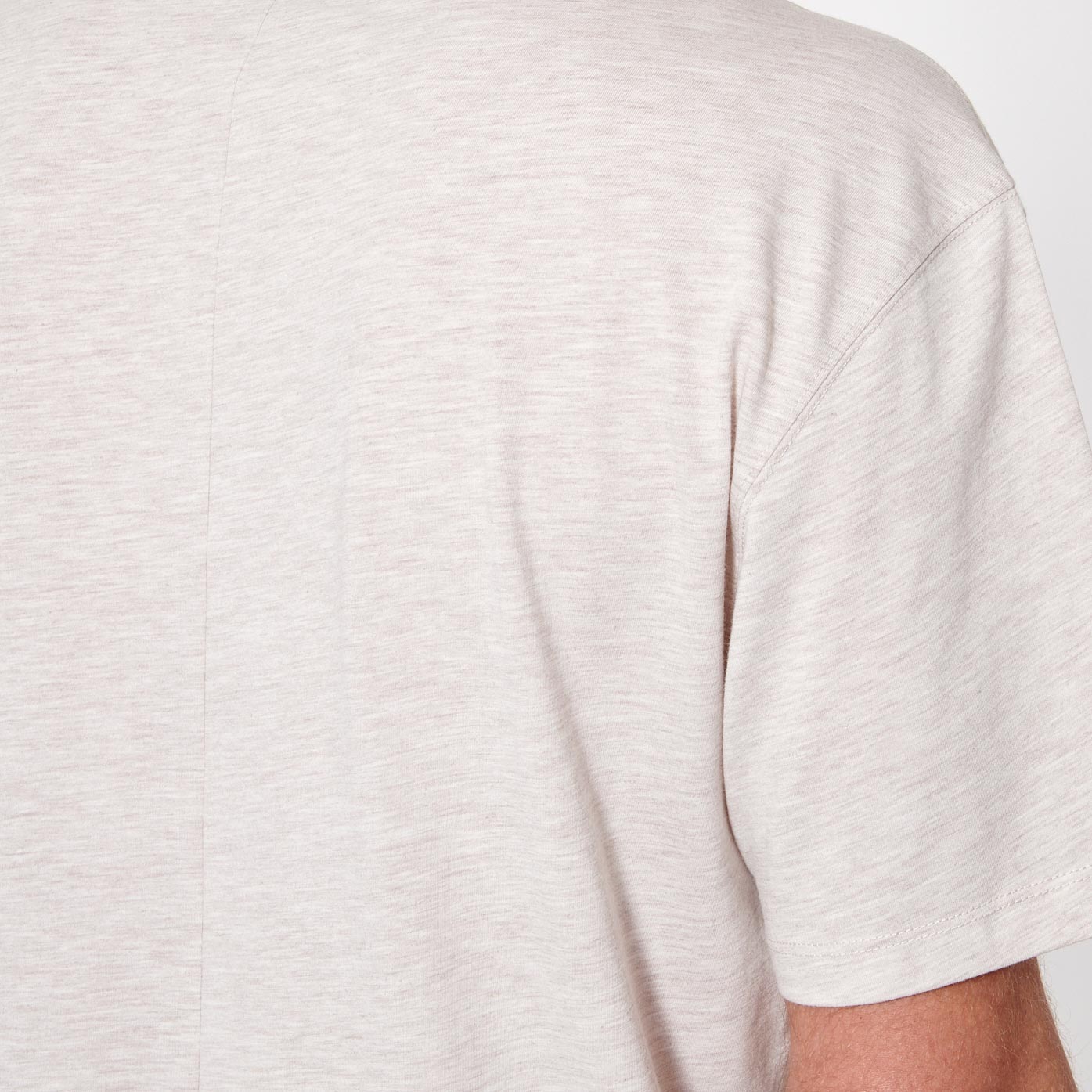 SOLAR  T-shirt beige chiné Homme