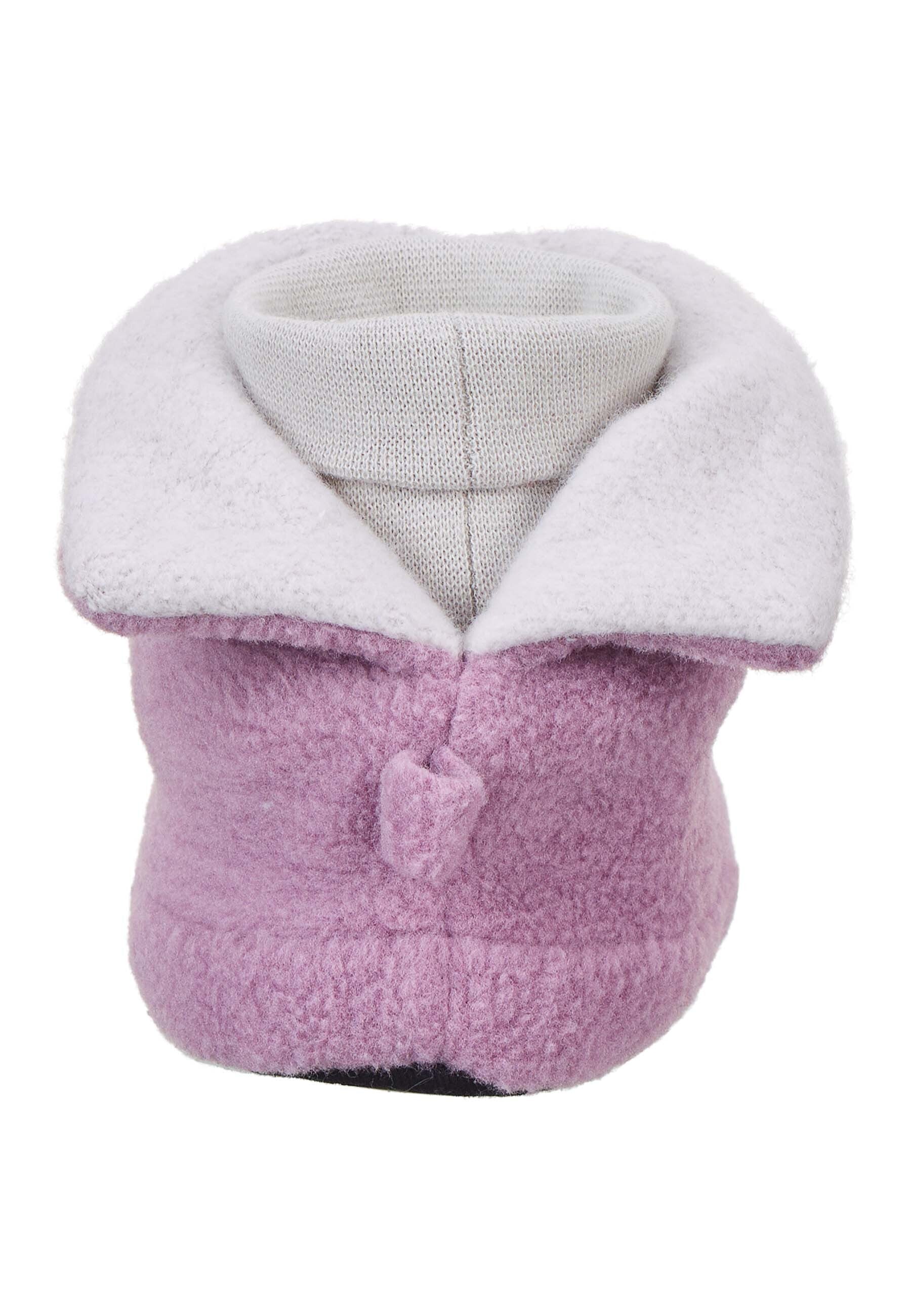 Baby-Stiefel aus Microfleece melange (recycelt)