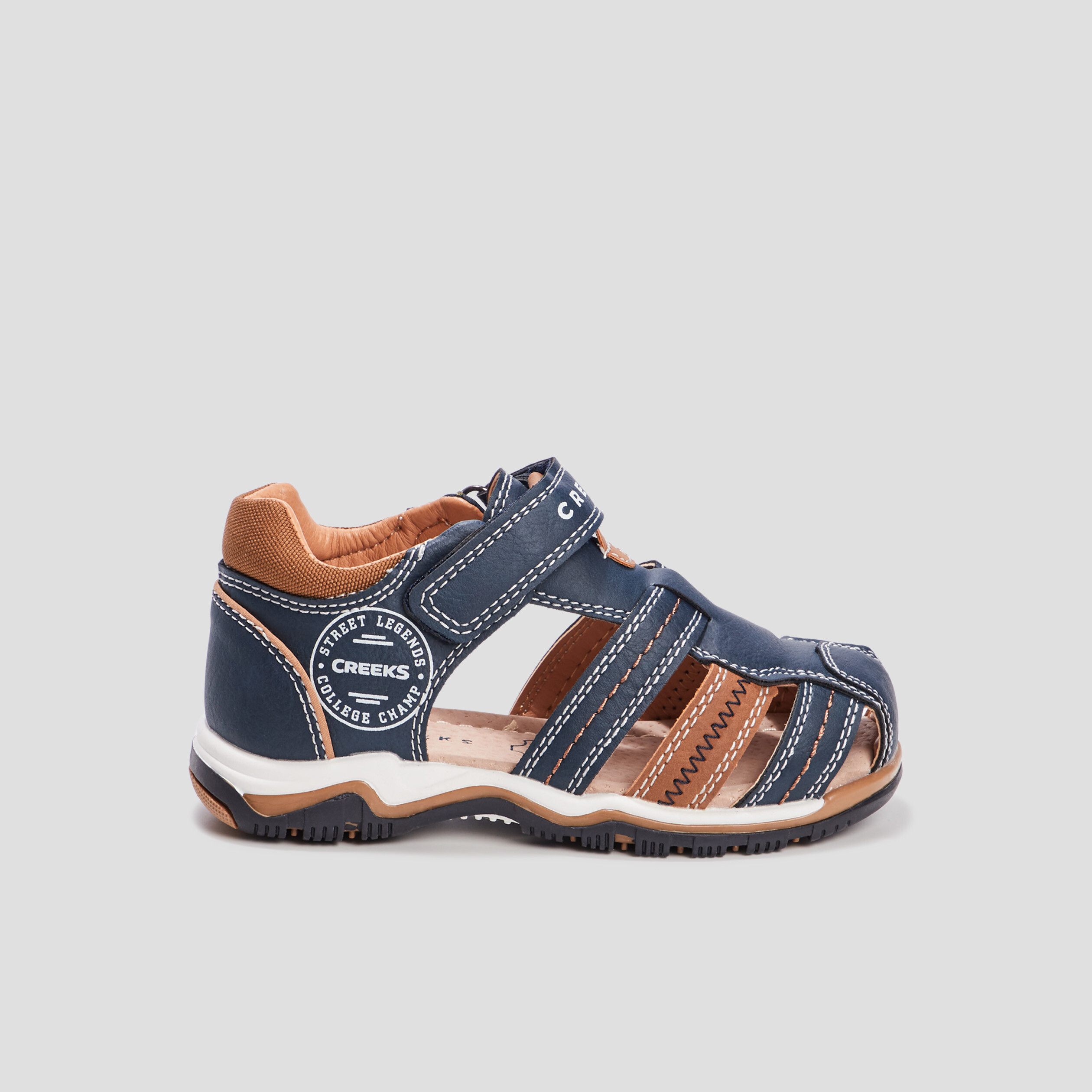Sandales Creeks bleu garçon | La Halle