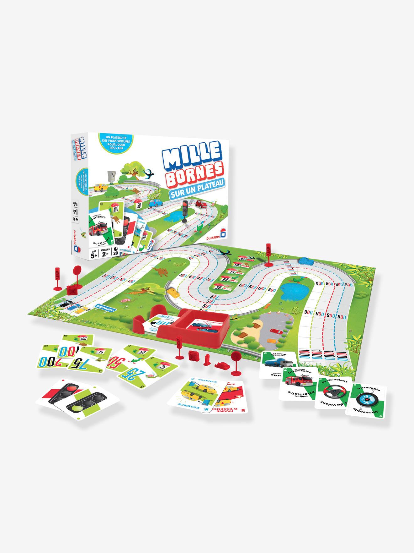 Mille Bornes sur un plateau