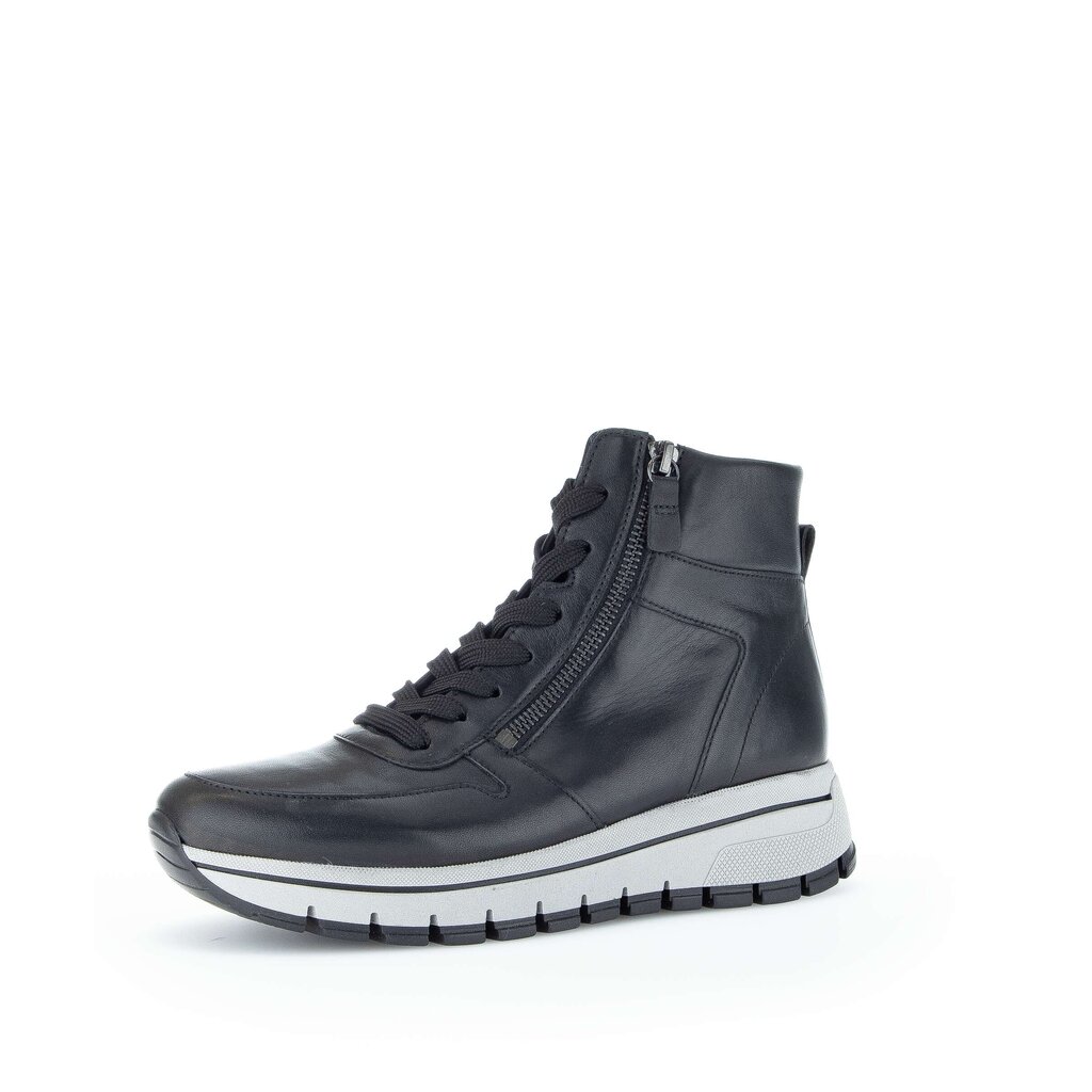 Gabor fashion Schnürstiefelette schwarz