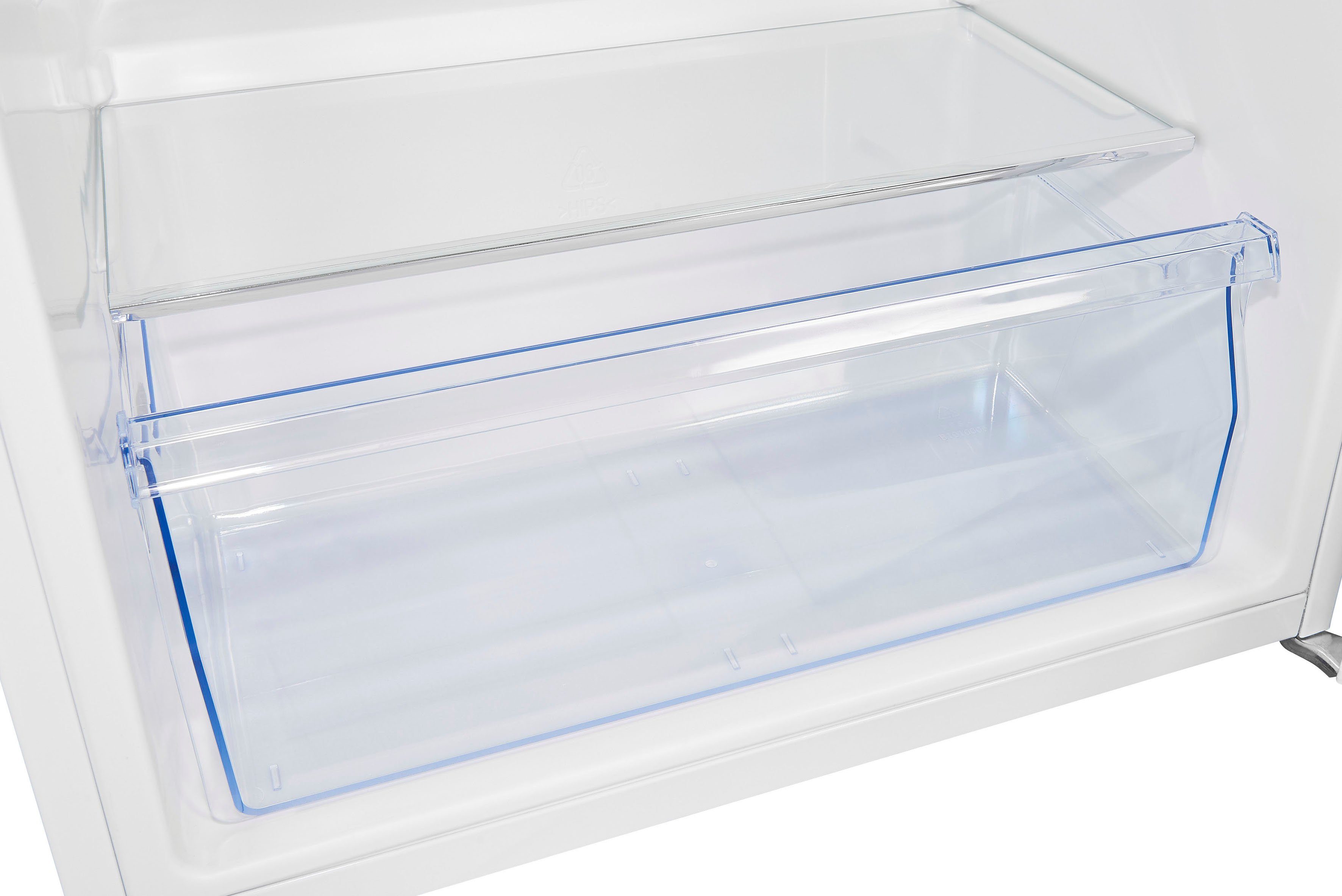 exquisit Kühlschrank KS18-4-H-170D weiss, 85,0 cm hoch, 60,0 cm breit