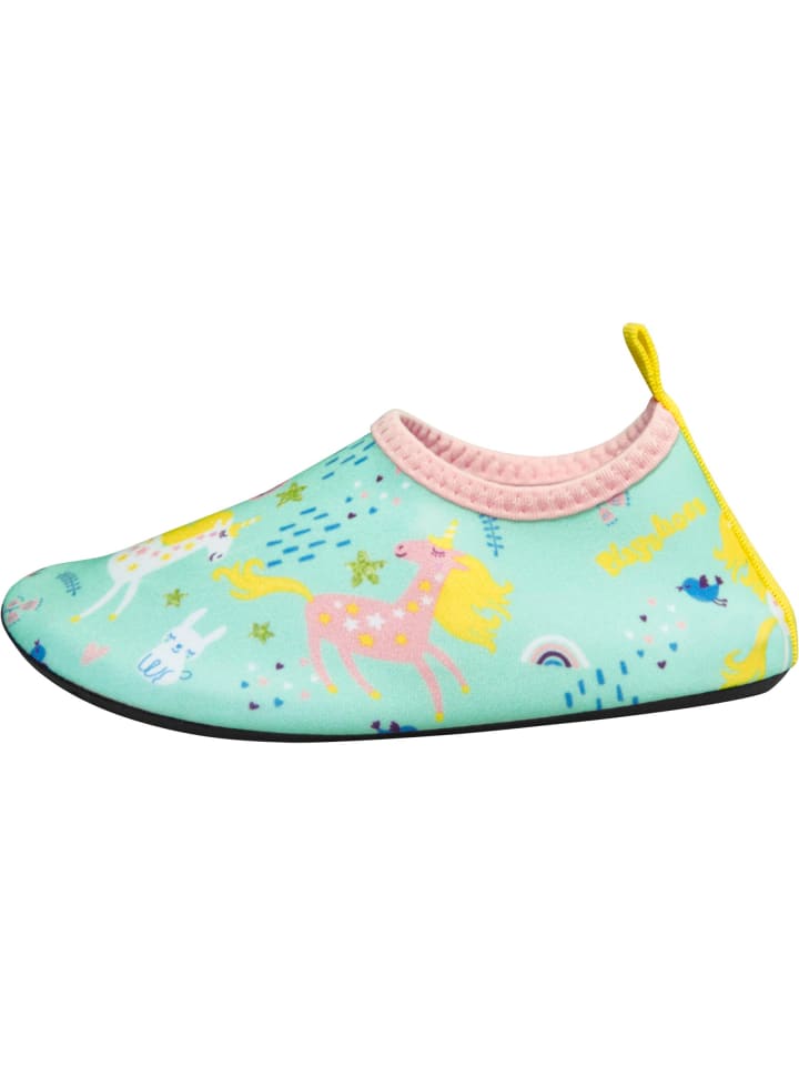 Playshoes Barfuß-Schuh Einhorn in Mint günstig kaufen