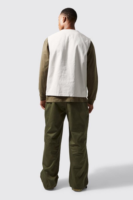 Man Active Twill Utility-Tanktop