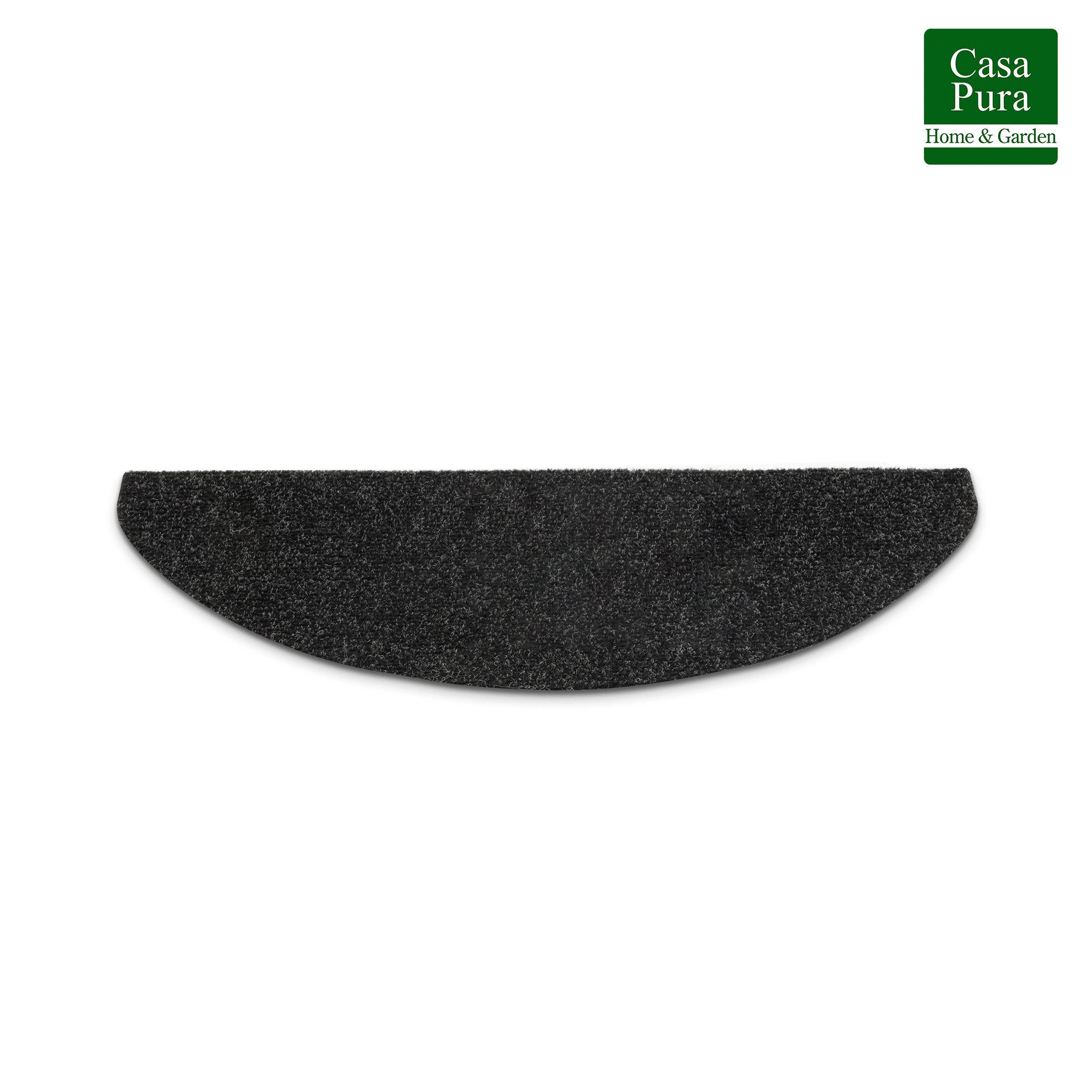 Stufenmatte Denver, Treppenmatte, 5 Farben & 2 Größen, Karat, Halbrund, Höhe: 4.4 mm, Günstiger Stufenschutz